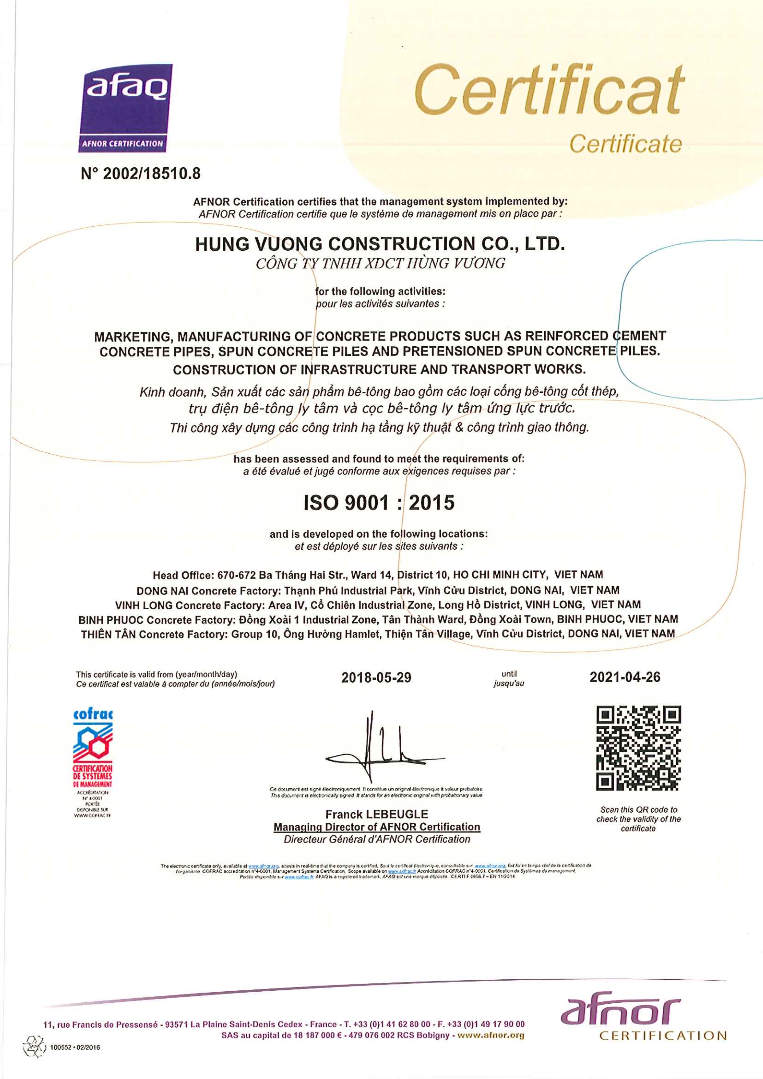 ISO 9001 2015 18510.8