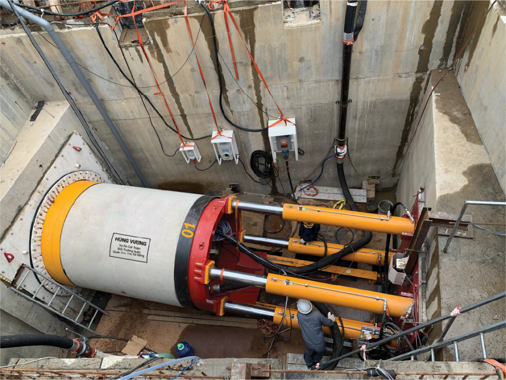 Giảm chi phí và thời gian xây dựng với Cống kích ngầm hiệu quả kichngam hungvuongco1