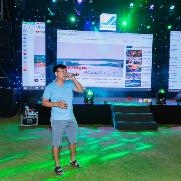 Hùng Vương Construction: Tăng nhiệt huyết và đoàn kết cùng chương trình Team building “Vượt sóng ra khơi – Vươn tầm cao mới” bieu dien5