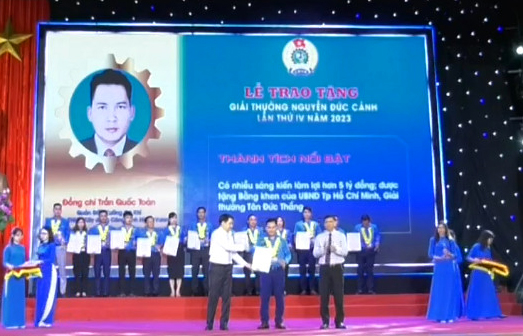Lễ trao tặng Giải thưởng Nguyễn Đức Cảnh lần thứ IV – 2023 giai thuong nguyen duc canh 3