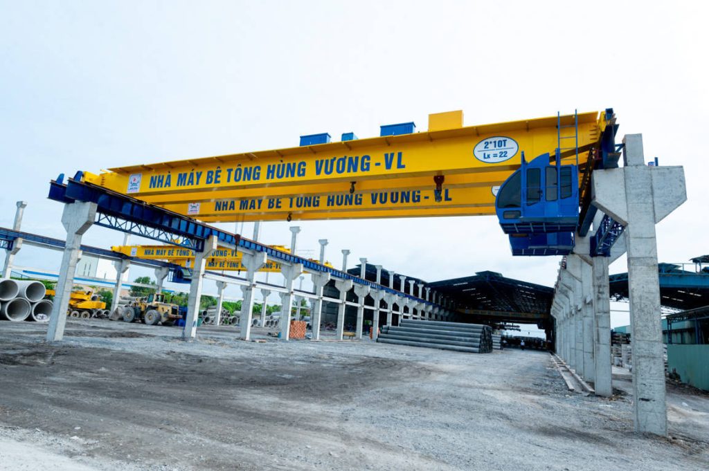 Nhà máy Hùng Vương – Vĩnh Long: Khánh thành nhà xưởng cọc 3 nha may xuat coc vinh long11