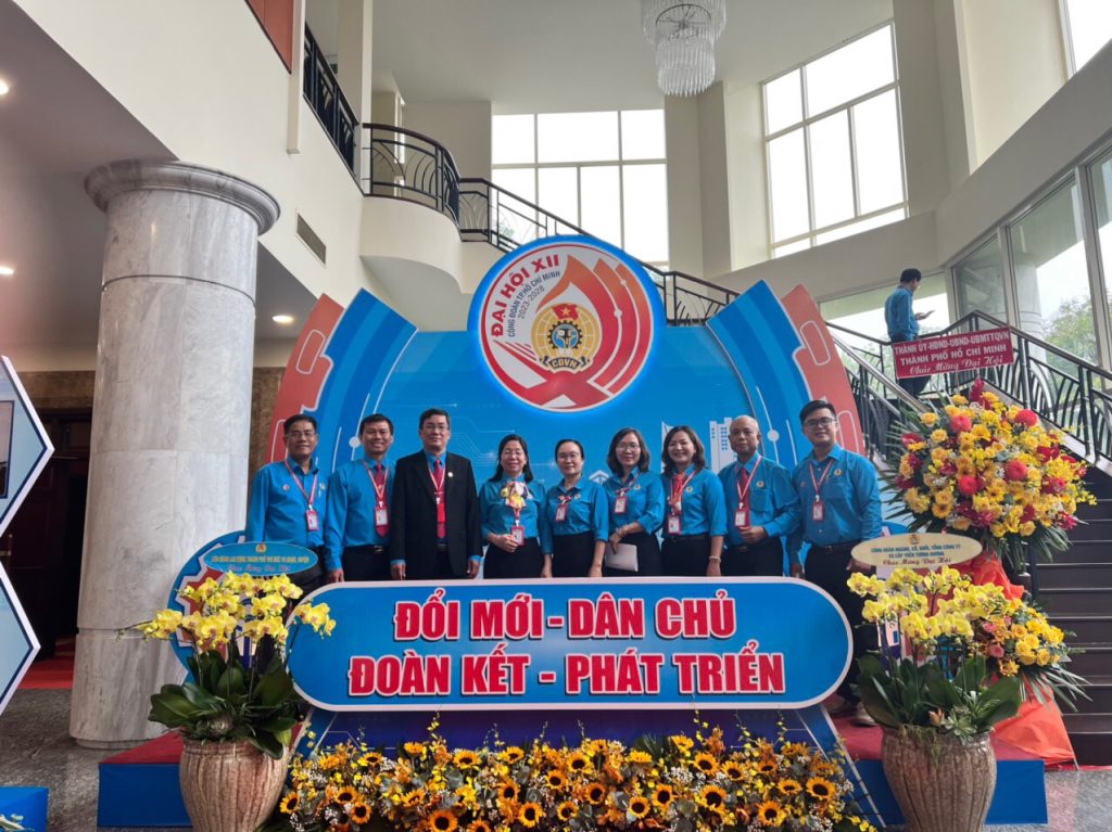 ĐẠI HỘI CÔNG ĐOÀN THÀNH PHỐ HỒ CHÍ MINH LẦN THỨ XII, NHIỆM KỲ 2023 - 2028 dai hoi cong doan tphcm lan thu xii nhiem ky 2023 2028 5