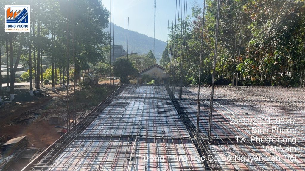 Cung cấp bê tông tươi cho trường trung học cơ sở Phước Long be tong tuoi cho truong trung hoc co so phuoc long 1