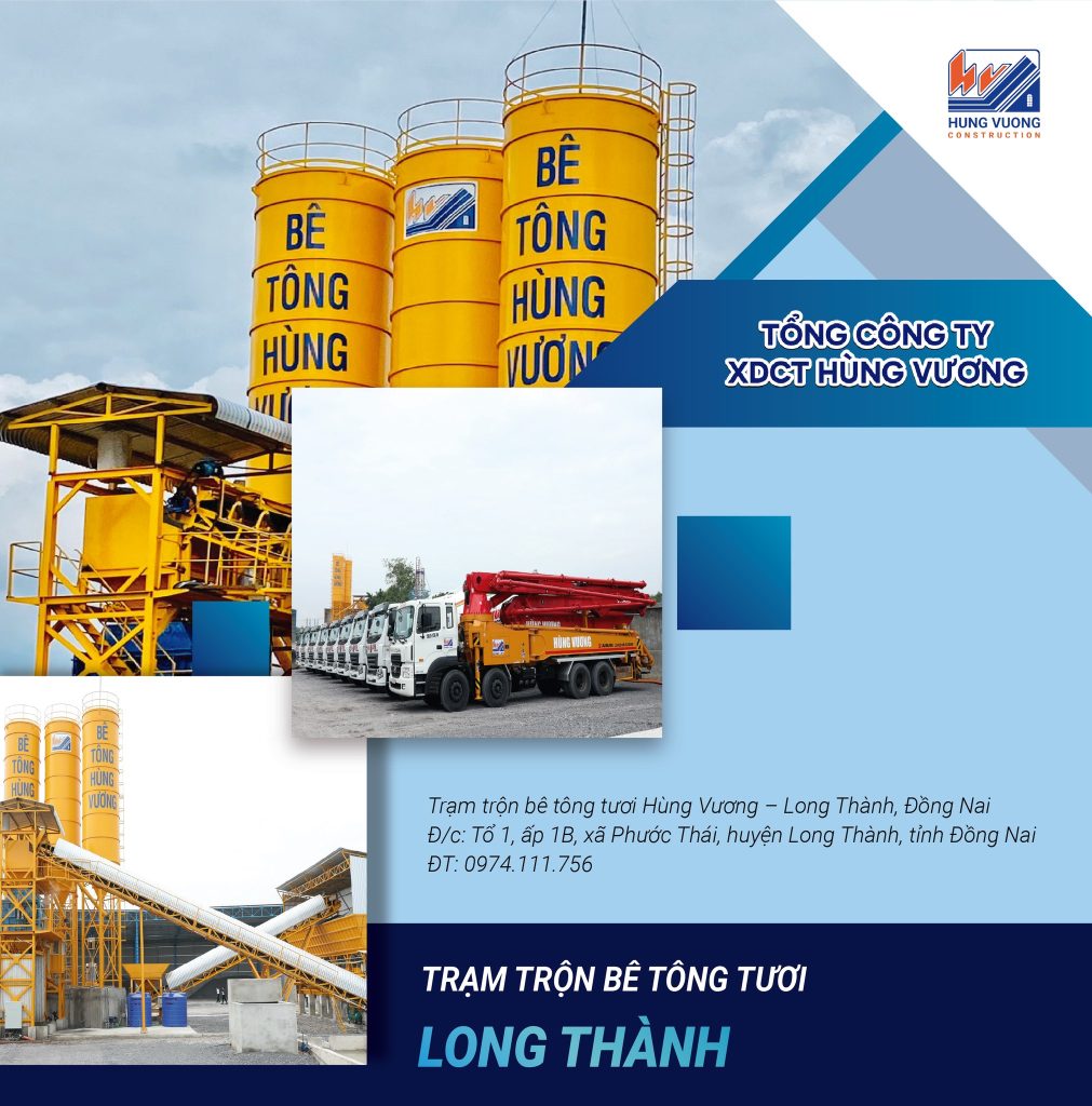 Chuỗi hệ thống bê tông tươi Hùng Vương - đối tác cho mọi công trình bền vững be tong tuoi hung vuong 4
