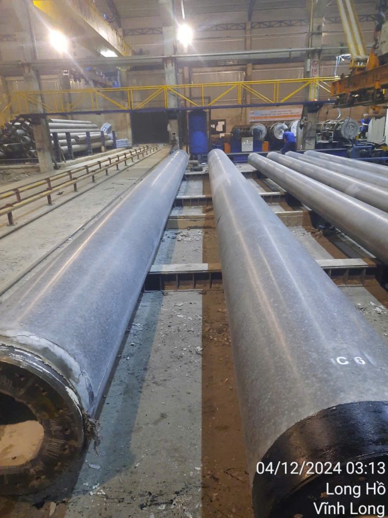 Nhà máy bê tông Hùng Vương - Vĩnh Long: Cung cấp cọc cho dự án cao tốc Châu Đốc - Cần Thơ - Sóc Trăng 470199893 606839995020720 8799284317874001750 n