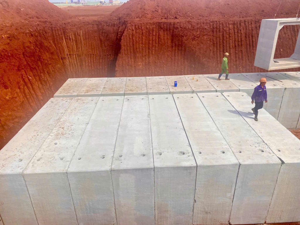 Nhà máy BTĐS Hùng Vương - Vĩnh Cửu: Cung Cấp Cống Hộp Cho Dự Án Sân Bay Long Thành nha may btds hung vuong vinh cuu cung cap cong hop cho du an san bay long thanh 1