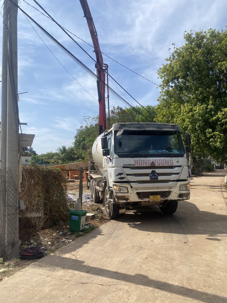 Cung Cấp Bê Tông Tươi Cho Dự Án Nhà Dân Tại Tiến Hưng, Đồng Xoài cung cap be tong tuoi cho du an nha dan tai tien hung dong xoai 1