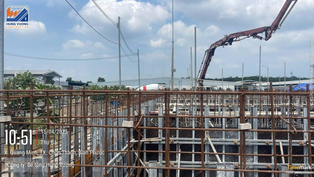 Cung ứng bê tông tươi cho công trình bể chứa nước tại Bình Phước cung ung be tong tuoi cho cong trinh be chua nuoc tai binh phuoc 2