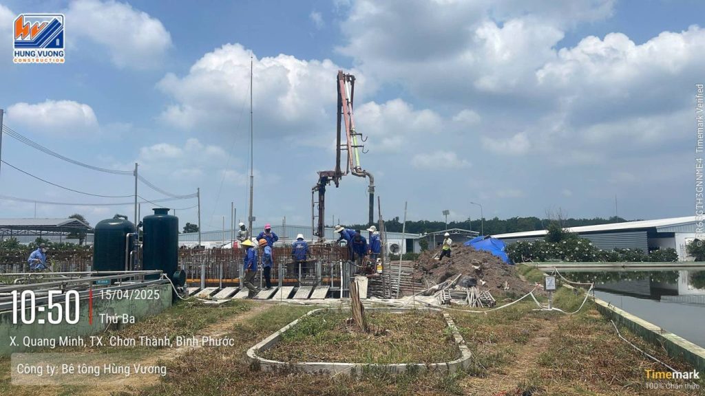 Cung ứng bê tông tươi cho công trình bể chứa nước tại Bình Phước cung ung be tong tuoi cho cong trinh be chua nuoc tai binh phuoc 5