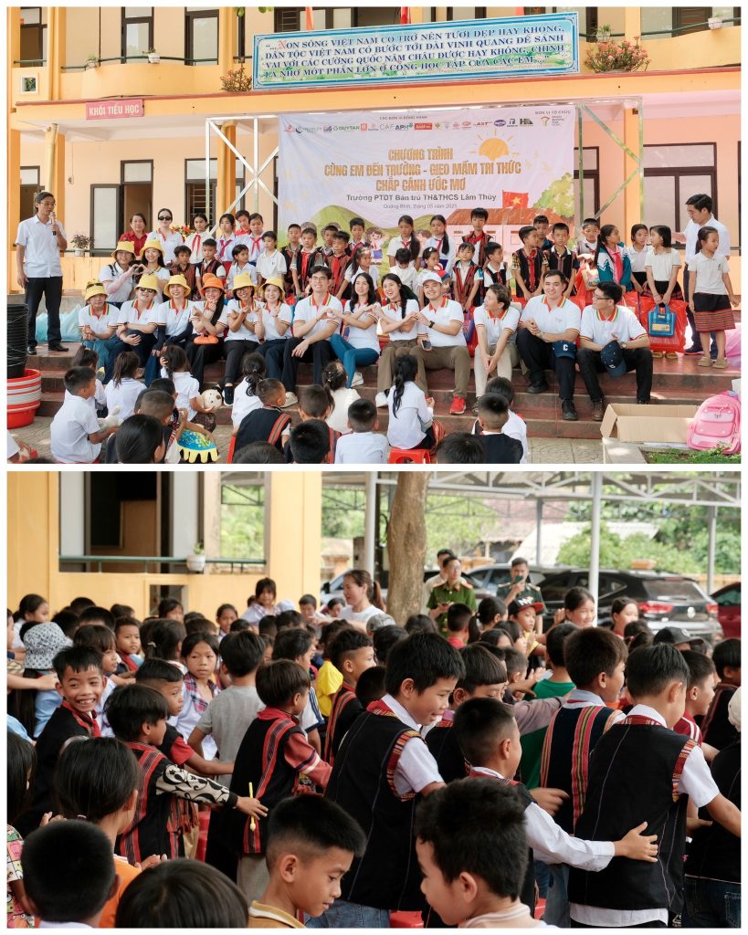 Cùng em đến trường – Gieo mầm tri thức, chắp cánh ước mơ cung em den truong gieo mam tri thuc chap canh uoc mo 10