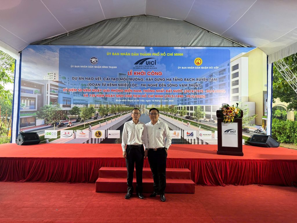 Tham gia lễ khởi công dự án cải tạo rạch Xuyên Tâm, TP.HCM du an rach xuyen tam tp ho chi minh 4