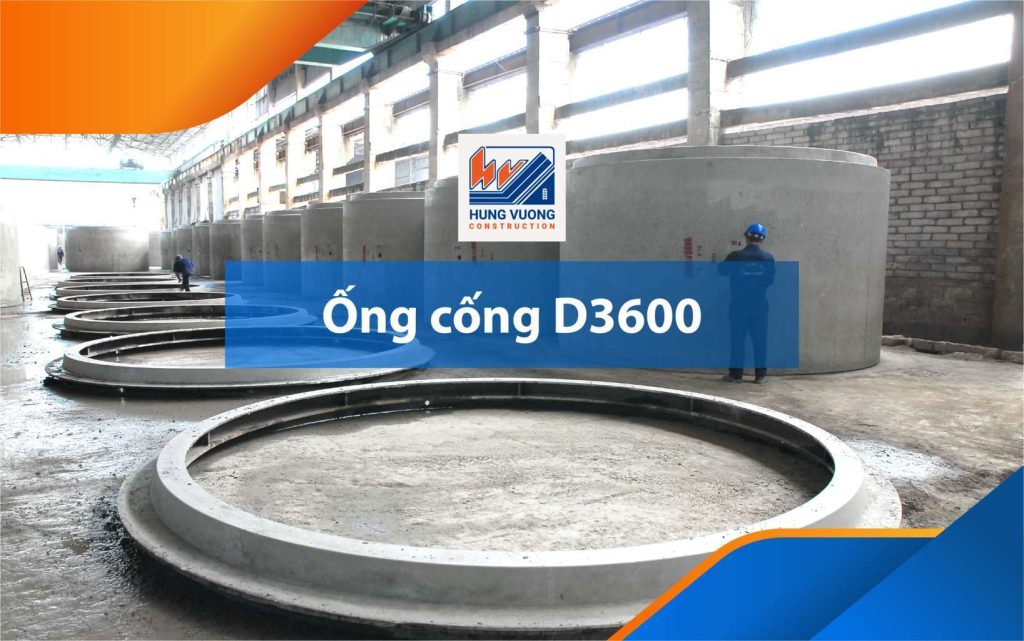 Ống cống bê tông tròn thoát nước D200 cho hạ tầng ong cong D3600