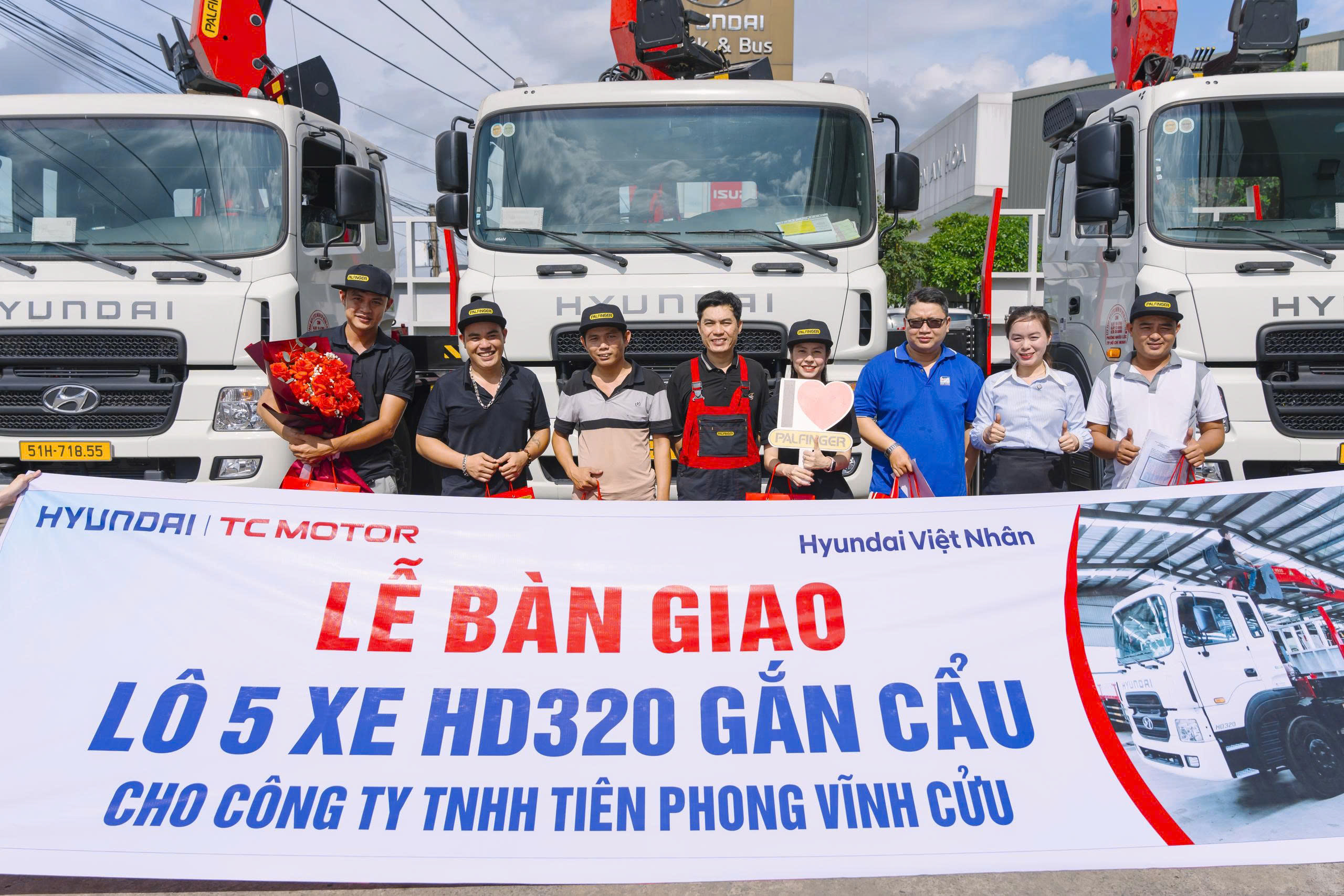cong ty tien phong vinh cuu tiep nhan lo 5 xe hyundai gan cau 2