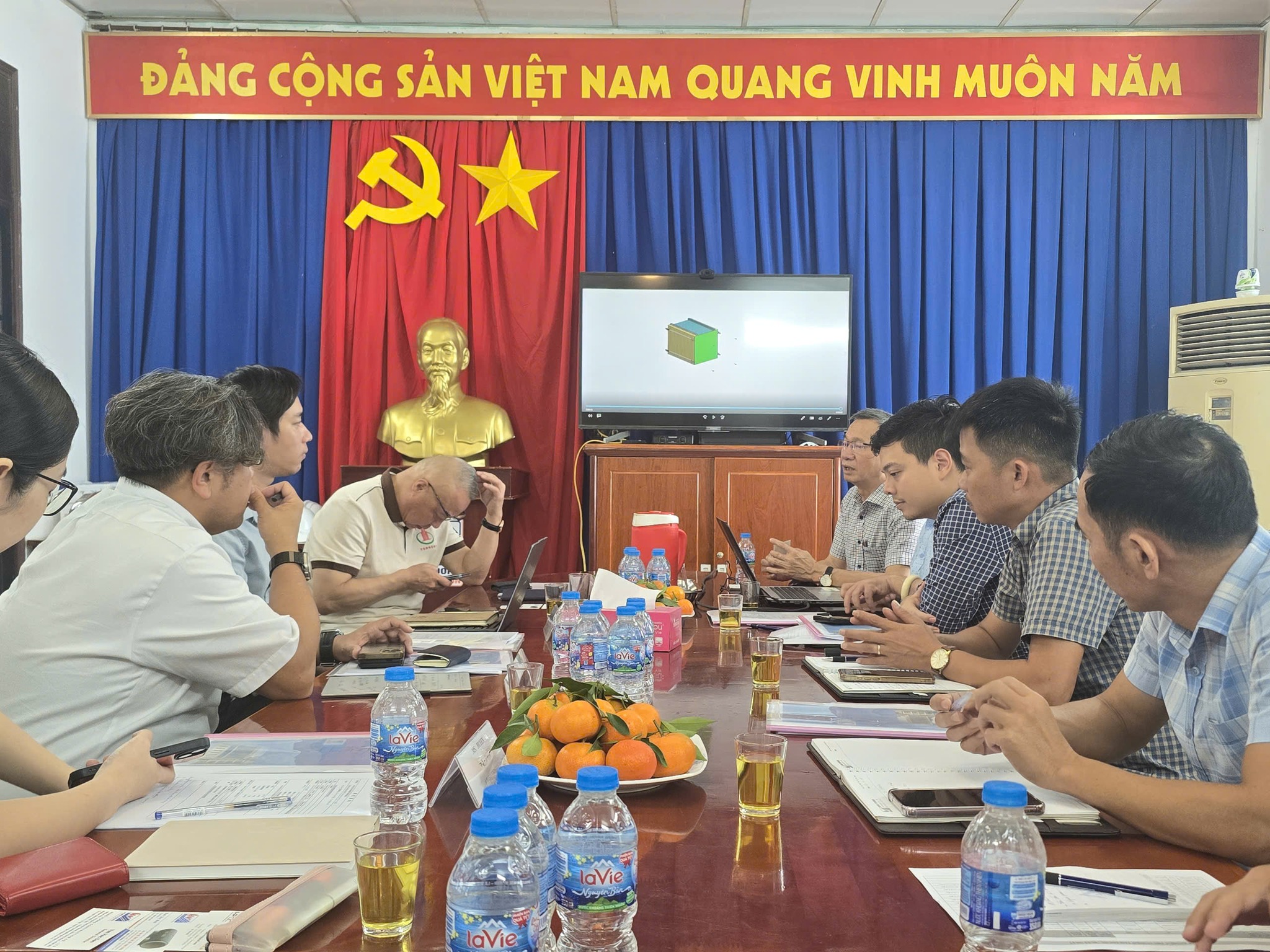 NHÀ MÁY BTĐS HÙNG VƯƠNG – VĨNH CỬU TIẾP ĐÓN ĐOÀN CÔNG TY NHẬT BẢN LẦN 2 ha may btds hung vuong vinh cuu tiep don doan cong ty nhat ban lan 2 1
