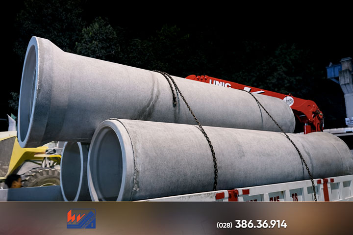 CỐNG TRÒN D300 ĐẾN KCN SÔNG MÂY cong tron d300 den kcn song may 2