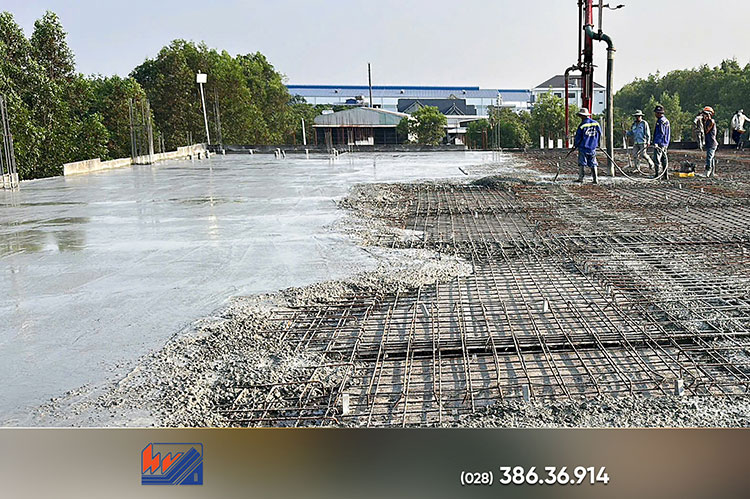 ĐẢM BẢO TIẾN ĐỘ CUNG ỨNG 280M³ BÊ TÔNG TẠI KCN ĐỒNG XOÀI 3 dam bao tien do cung ung 280m³ be tong tai kcn dong xoai 3 2