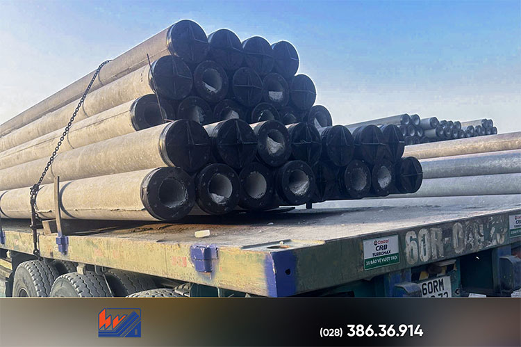 PHỐI HỢP GIAO CỌC PHC A300 ĐẾN CÔNG TRƯỜNG KCN TÂN KIM nhat ky giao hang phoi hop giao coc phc a300 den cong truong kcn tan kim 4