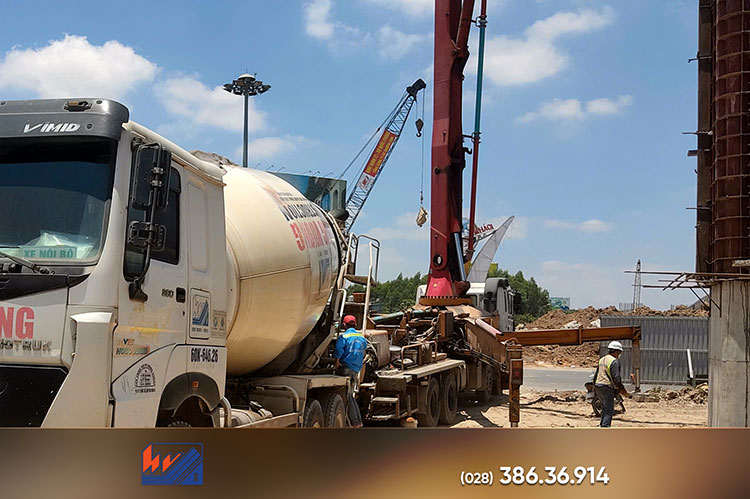 TRIỂN KHAI CUNG ỨNG BÊ TÔNG TƯƠI CHO HẠNG MỤC THÂN TRỤ TẠI VÒNG XOAY QUỐC LỘ 51 nhat ky giao hang trien khai cung ung be tong tuoi cho hang muc than tru tai vong xoay quoc lo 51 3