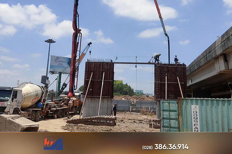 TRIỂN KHAI CUNG ỨNG BÊ TÔNG TƯƠI CHO HẠNG MỤC THÂN TRỤ TẠI VÒNG XOAY QUỐC LỘ 51 nhat ky giao hang trien khai cung ung be tong tuoi cho hang muc than tru tai vong xoay quoc lo 51 7