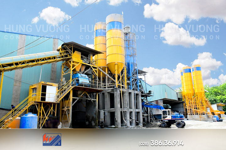 Bê tông tươi: Giải pháp xây dựng bền vững 2026 trạm trộn bê tông tươi hiện đại