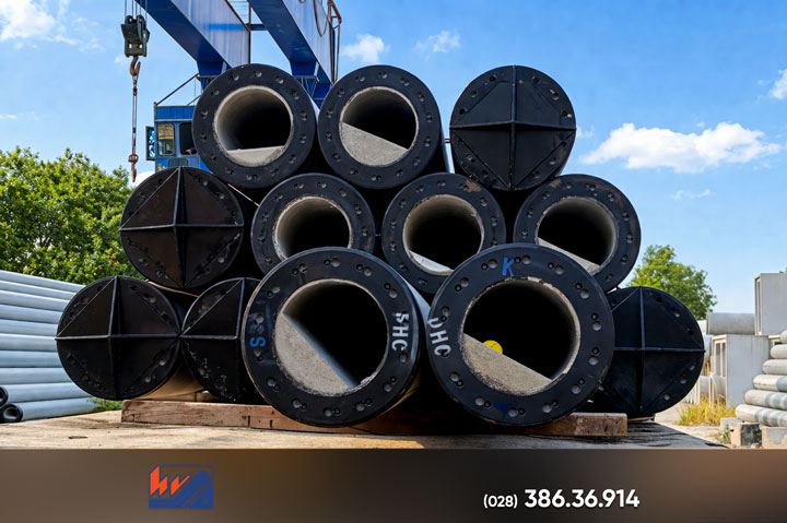 CHUYẾN XE CỌC PHC A500 tu nha may den cong truong chuyen xe coc phc a500 1