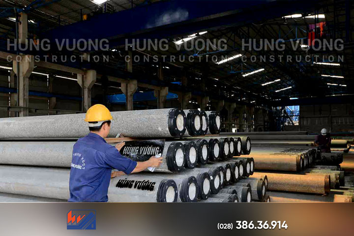 Cọc bê tông ly tâm dự ứng lực: Giải pháp nền móng bền vững Ứng dụng cọc bê tông ly tâm trong nền đất yếu