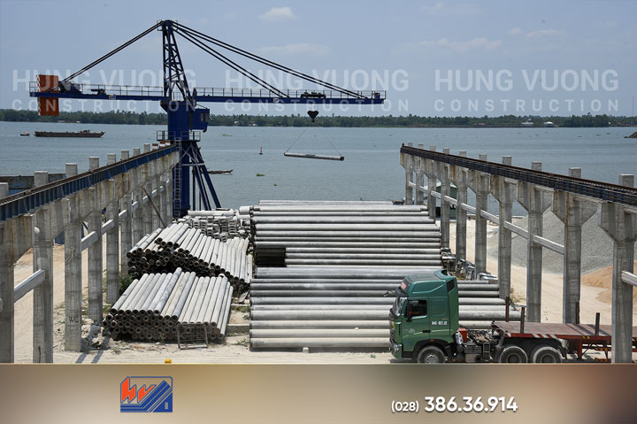 Cọc bê tông ly tâm dự ứng lực: Giải pháp nền móng bền vững Ưu điểm cọc bê tông ly tâm dự ứng lực chịu lực cao