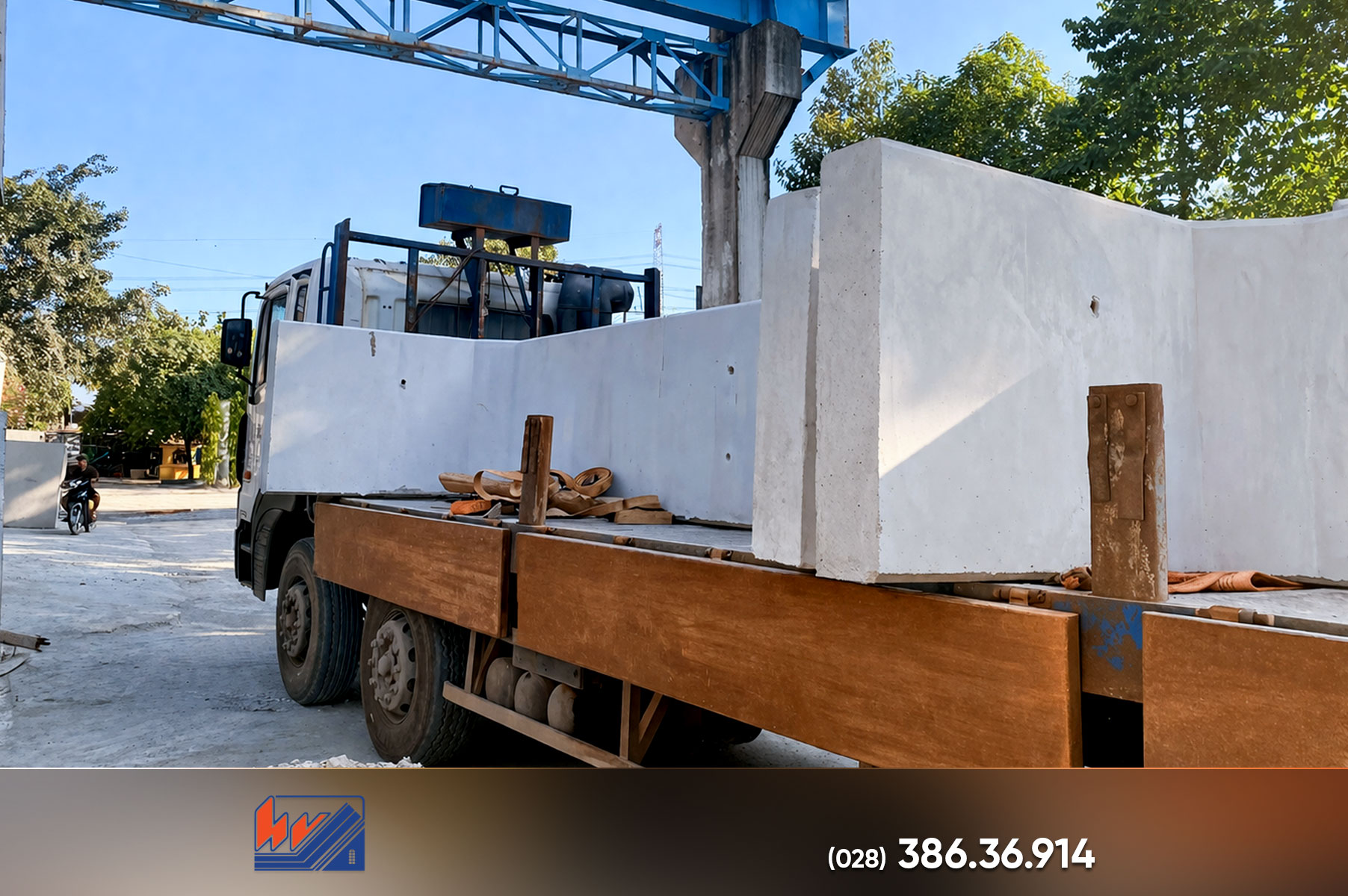 VẬN CHUYỂN TƯỜNG CHẮN CHỮ T ĐẾN CÔNG TRÌNH BIÊN HÒA van chuyen tuong chan chu t den cong trinh bien hoa 6