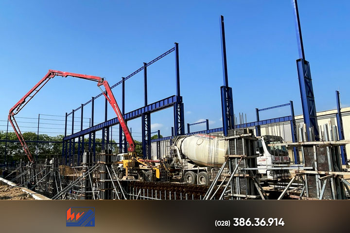 MỖI XE BÊ TÔNG – MỘT NHỊP TIẾN ĐỘ TẠI CÔNG TRÌNH PHÚ MỸ moi xe be tong mot nhip tien do tai cong trinh phu my 5