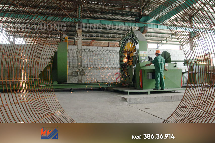 Cống Tròn Bê Tông Cốt Thép Chịu Tải Cao Theo TCVN Cấu tạo cống tròn bê tông cốt thép với lồng thép chịu lực