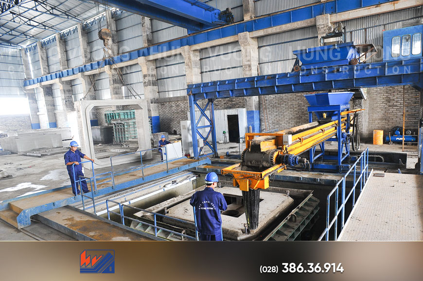 Cống Hộp 2000x2000 BTCT Đúc Sẵn Chịu Tải Cao Đổ bê tông cống hộp 2000x2000