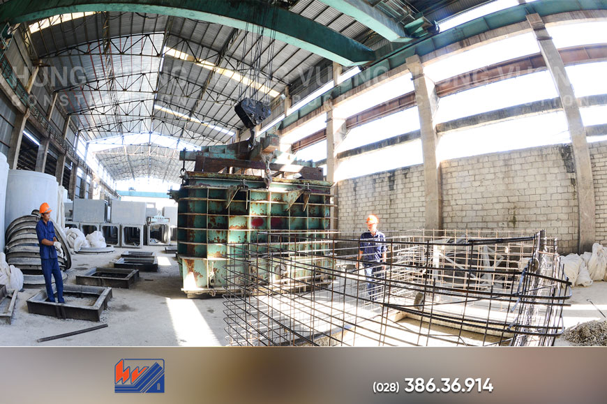 Cống Hộp 2000x2000 BTCT Đúc Sẵn Chịu Tải Cao Gia công lồng thép cống hộp 2000x2000