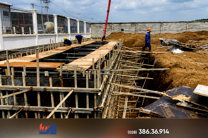 GIỮ NHỊP CẤP BÊ TÔNG CHO CỤM CÔNG NGHIỆP TIẾN HƯNG giu nhip cap be tong cho cum cong nghiep tien hung2