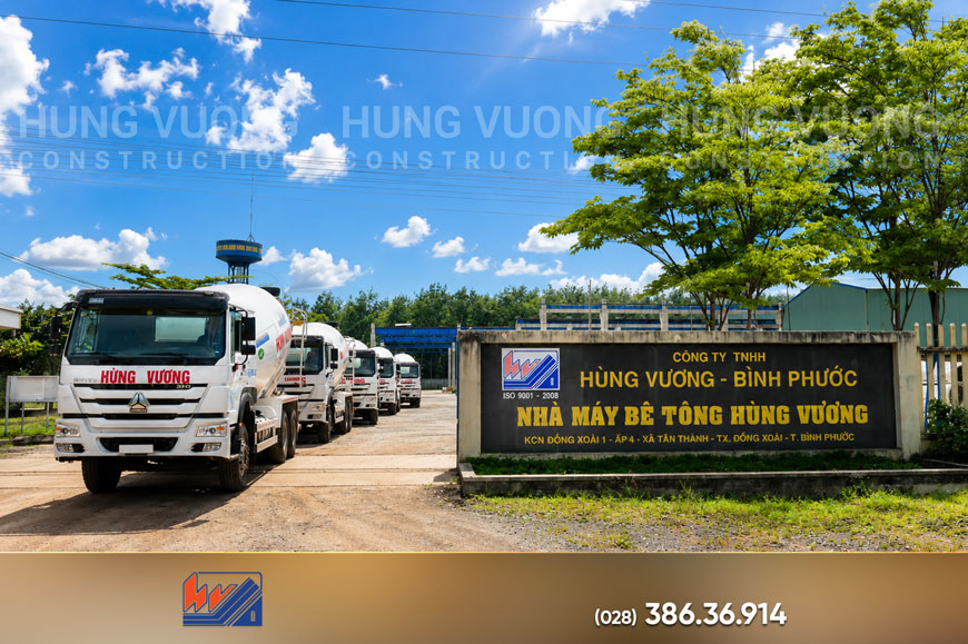Bê Tông Tươi Mác 250: Ưu Điểm, Ứng Dụng, Báo Giá Hùng Vương cung cấp bê tông thương phẩm cho công trình