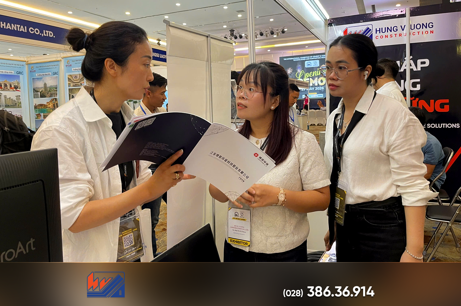 Hùng Vương tham gia Triển lãm Quốc tế Máy móc, Thiết bị ngành Bê tông và Xi măng Việt Nam 2026 hung vuong tham gia trien lam quoc te may moc thiet bi nganh be tong va xi mang viet nam 202612