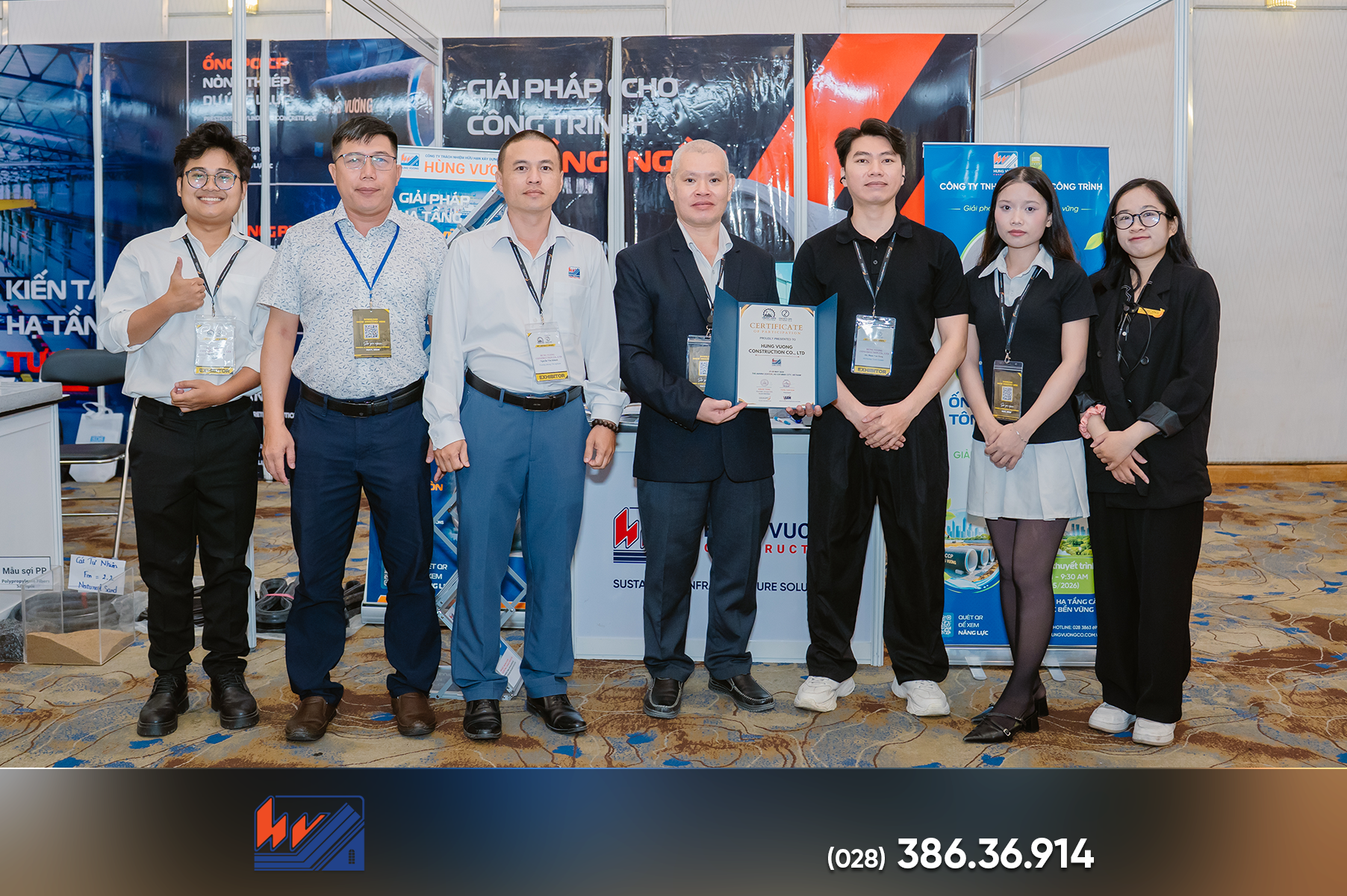 Hùng Vương tham gia Triển lãm Quốc tế Máy móc, Thiết bị ngành Bê tông và Xi măng Việt Nam 2026 hung vuong tham gia trien lam quoc te may moc thiet bi nganh be tong va xi mang viet nam 20263