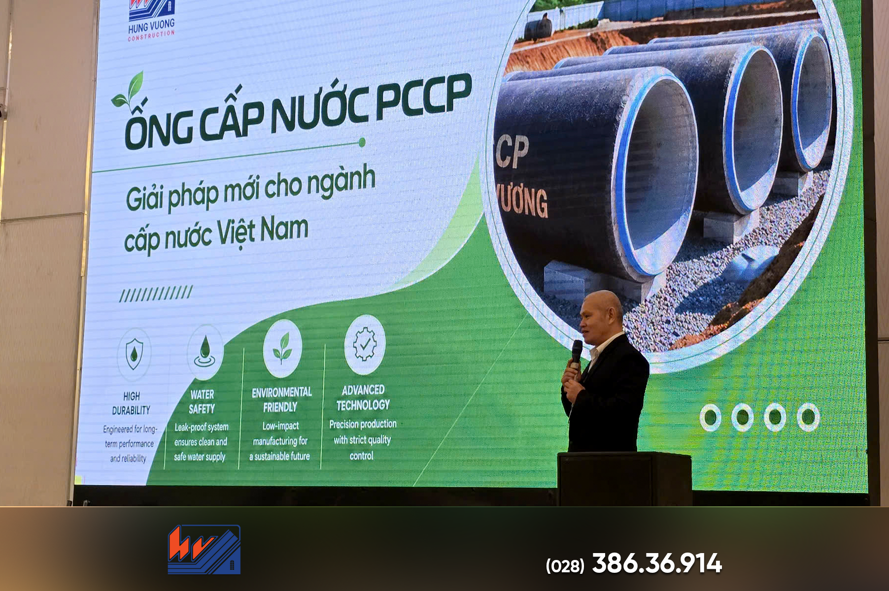 Hùng Vương tham gia Triển lãm Quốc tế Máy móc, Thiết bị ngành Bê tông và Xi măng Việt Nam 2026 hung vuong tham gia trien lam quoc te may moc thiet bi nganh be tong va xi mang viet nam 20265