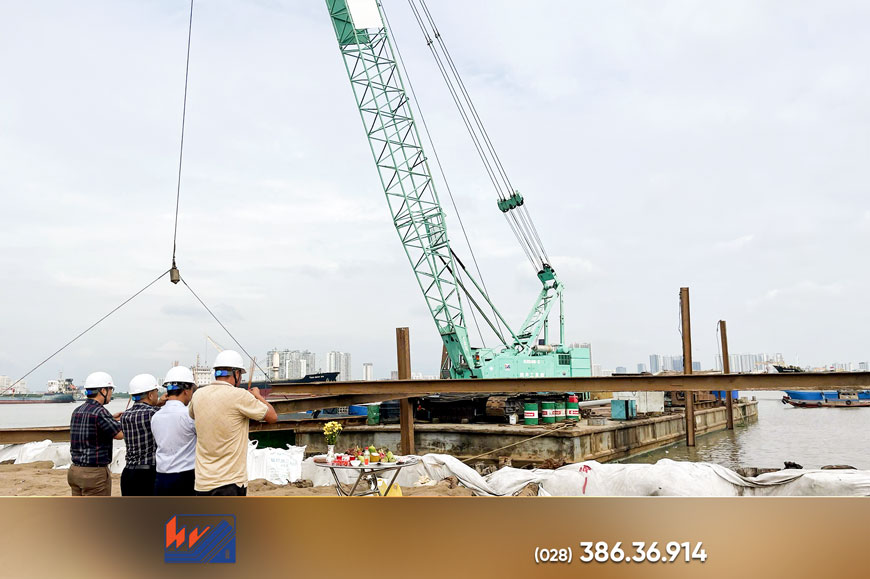 KÈ GIỮ ĐẤT PHỤC VỤ THI CÔNG HẠ TẦNG KHU ĐÔ THỊ ĐẠI PHƯỚC ke giu dat phuc vu thi cong ha tang khu do thi dai phuoc1