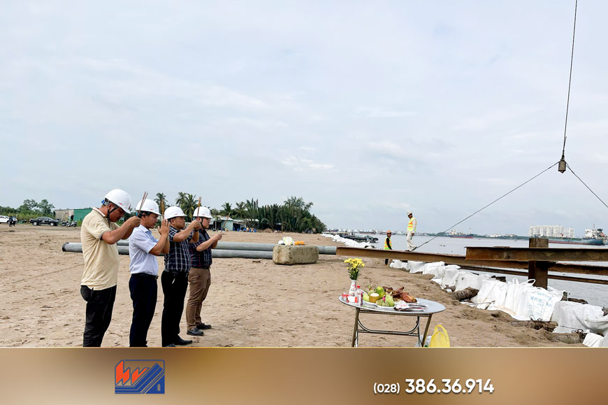 KÈ GIỮ ĐẤT PHỤC VỤ THI CÔNG HẠ TẦNG KHU ĐÔ THỊ ĐẠI PHƯỚC ke giu dat phuc vu thi cong ha tang khu do thi dai phuoc2