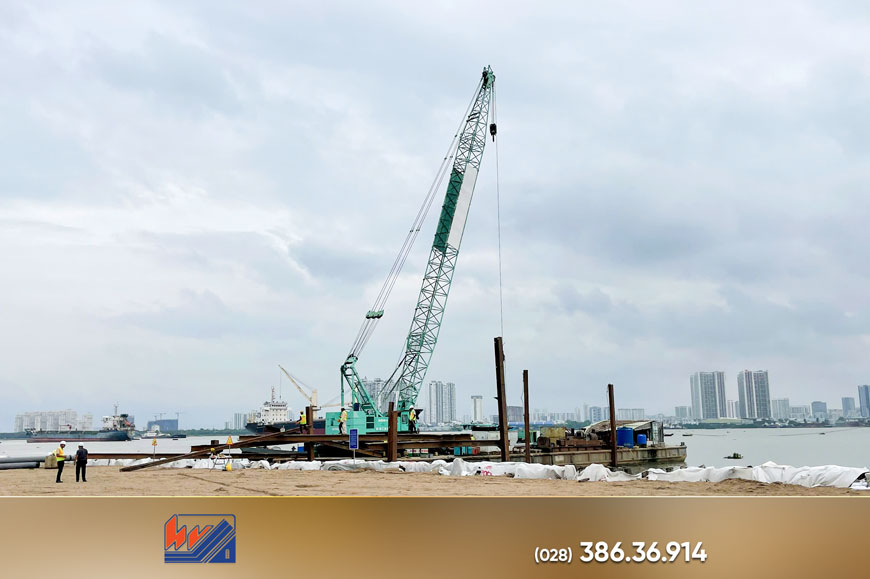KÈ GIỮ ĐẤT PHỤC VỤ THI CÔNG HẠ TẦNG KHU ĐÔ THỊ ĐẠI PHƯỚC ke giu dat phuc vu thi cong ha tang khu do thi dai phuoc5