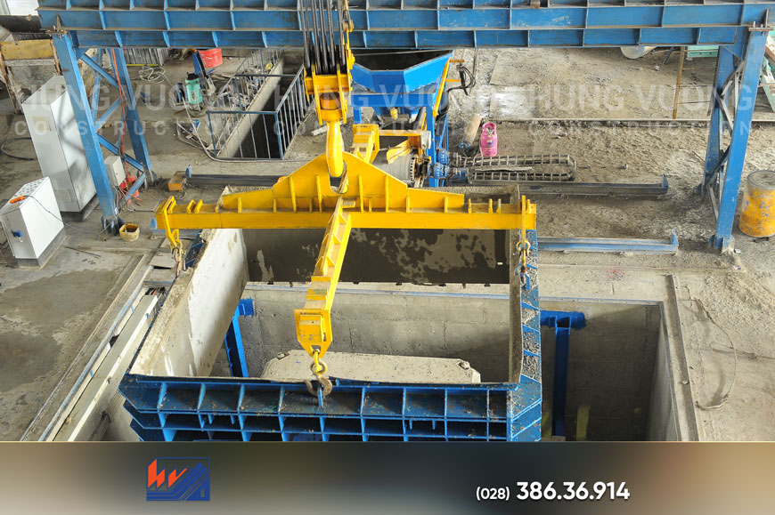 Cống Hộp 1000x1000 BTCT Đúc Sẵn – Báo Giá Mới Nhất 2026 Lắp ráp khuôn và cốt thép cống hộp BTCT đúc sẵn