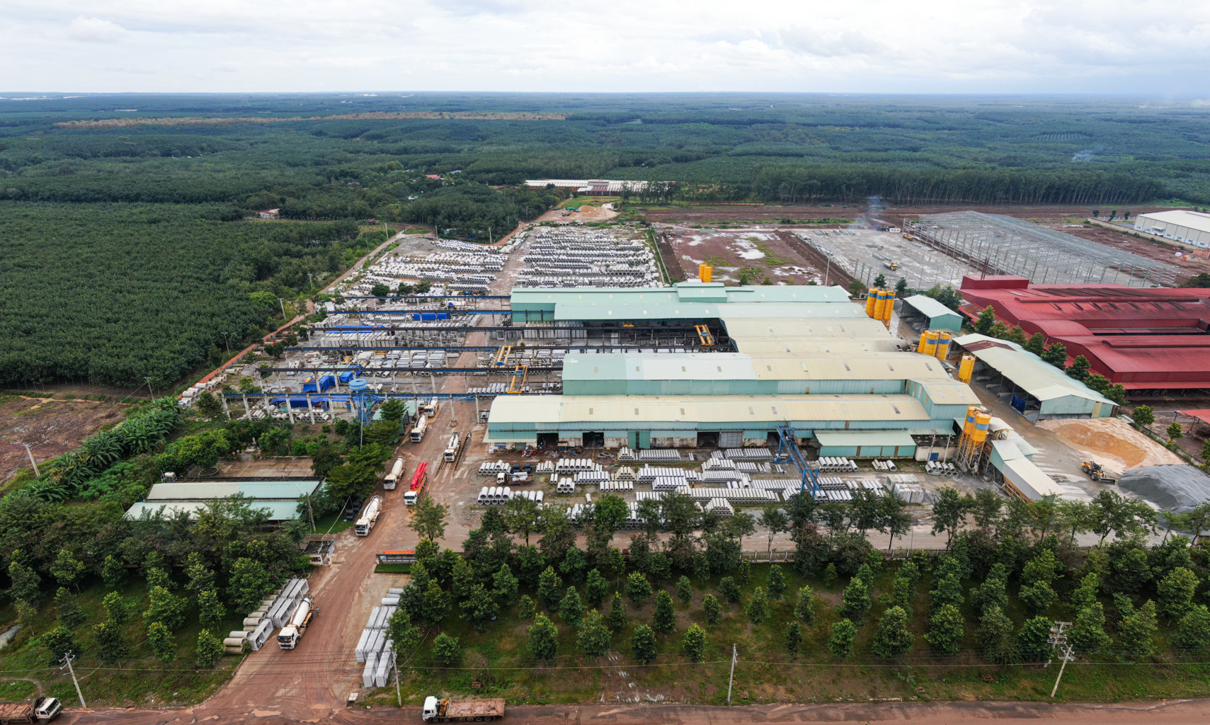 Sản xuất bê tông xanh – Hướng đi bền vững của Hùng Vương san xuat be tong xanh huong di ben vung cua hung vuong