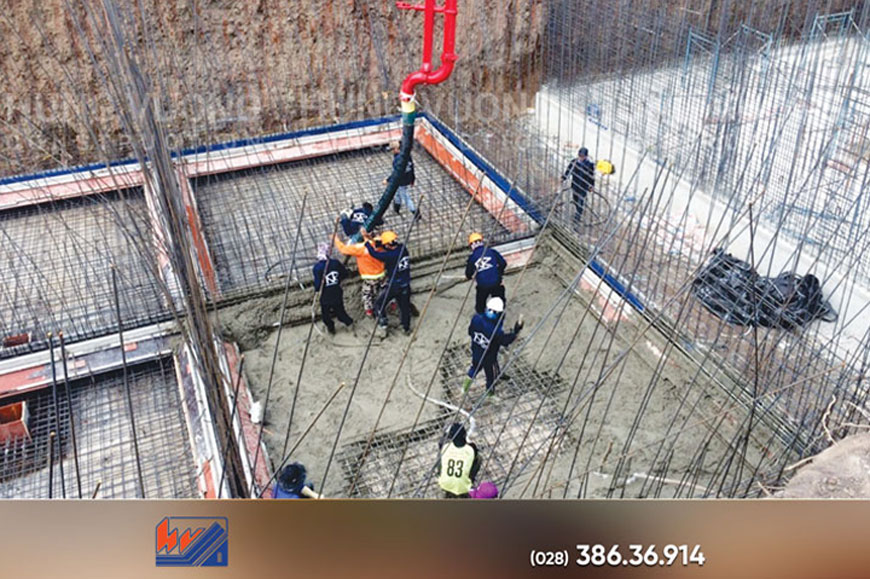 Bê Tông Tươi Mác 250: Ưu Điểm, Ứng Dụng, Báo Giá Thi công móng công trình bằng bê tông tươi mác 250