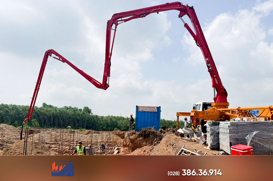 CUNG ỨNG BÊ TÔNG TƯƠI CHO CÔNG TRÌNH QUỐC PHÒNG cung ung be tong tuoi cho cong trinh quoc phong2