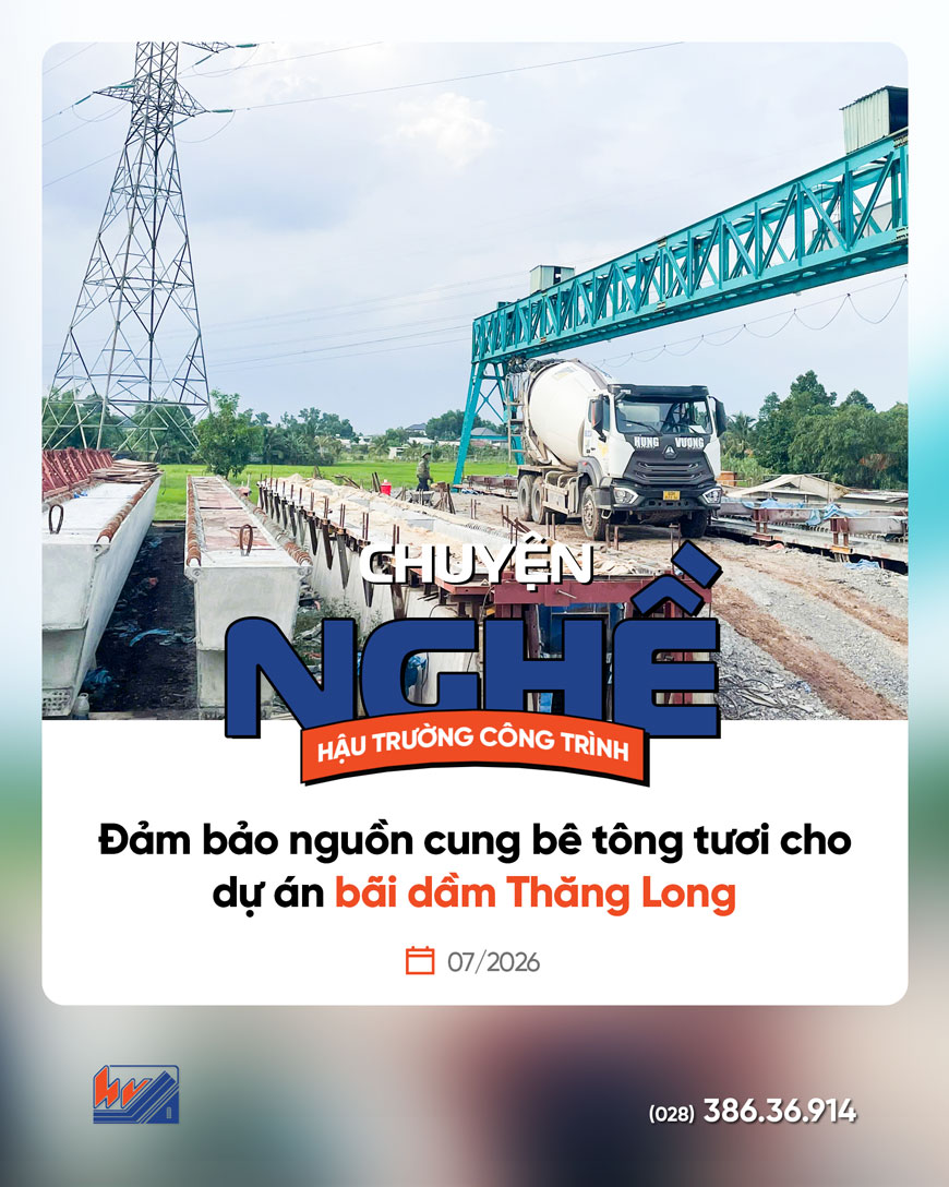 ĐẢM BẢO NGUỒN CUNG BÊ TÔNG TƯƠI CHO DỰ ÁN BÃI DẦM THĂNG LONG dam bao nguon cung be tong tuoi cho du an bai dam thang long1
