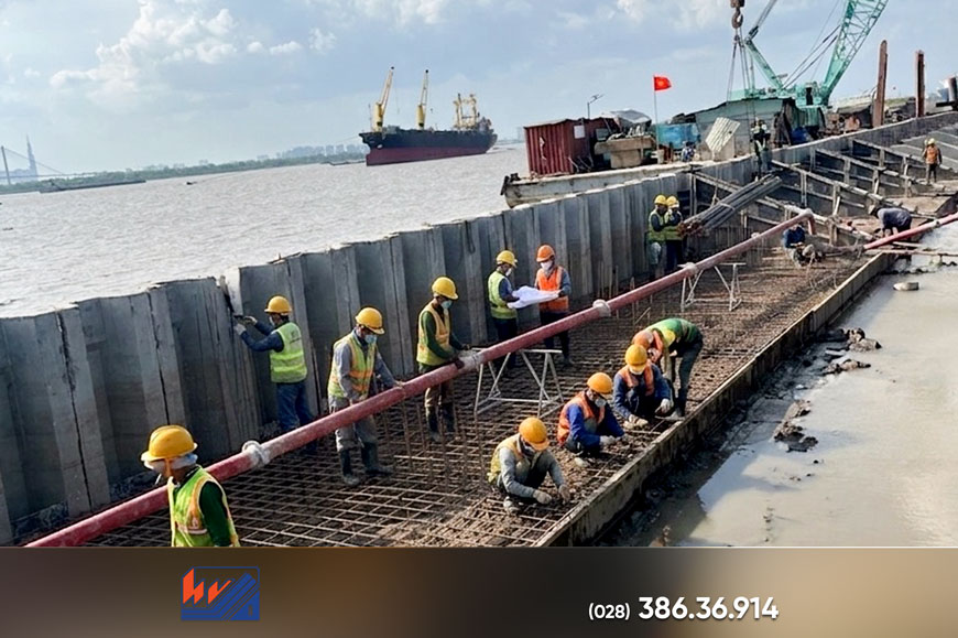 THI CÔNG KÈ GIỮ ĐẤT DỌC SÔNG TẠI KHU ĐÔ THỊ THÔNG MINH ĐẠI PHƯỚC thi cong ke giu dat doc song tai khu do thi thong minh dai phuoc4