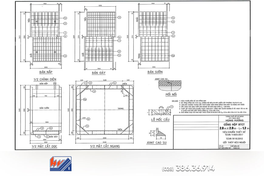 Giá cống hộp 2000x2000 mới nhất 2026 tại Hùng Vương Giá cống hộp 2000x2000 Hùng Vương