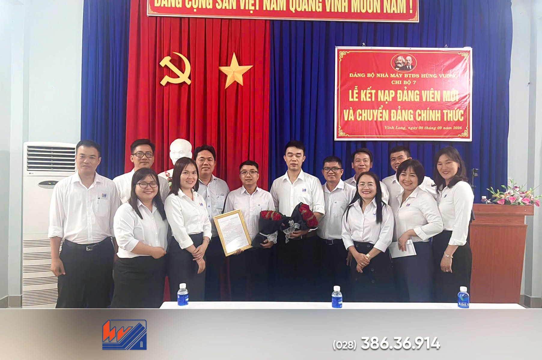 CHI BỘ 07: VỮNG CÔNG TÁC ĐẢNG – MẠNH HOẠT ĐỘNG SẢN XUẤT chi bo 07 vung cong tac dang manh hoat dong san