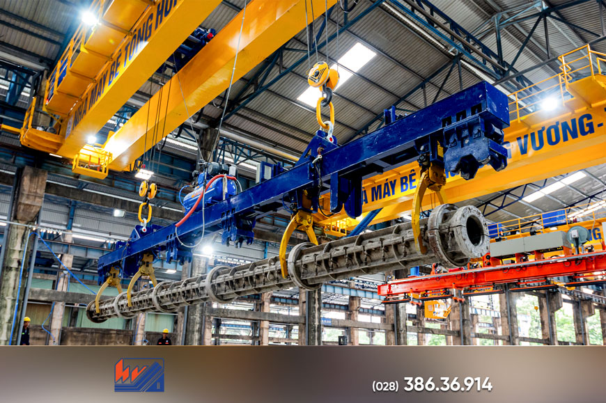 KHÁNH THÀNH XƯỞNG SẢN XUẤT CỌC DỰ ỨNG LỰC MỚI TẠI NHÀ MÁY HÙNG VƯƠNG THIỆN TÂN khanh thanh xuong san xuat coc du ung luc moi tai nha may hung vuong thien tan1