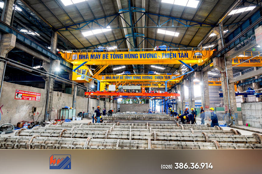 KHÁNH THÀNH XƯỞNG SẢN XUẤT CỌC DỰ ỨNG LỰC MỚI TẠI NHÀ MÁY HÙNG VƯƠNG THIỆN TÂN khanh thanh xuong san xuat coc du ung luc moi tai nha may hung vuong thien tan4